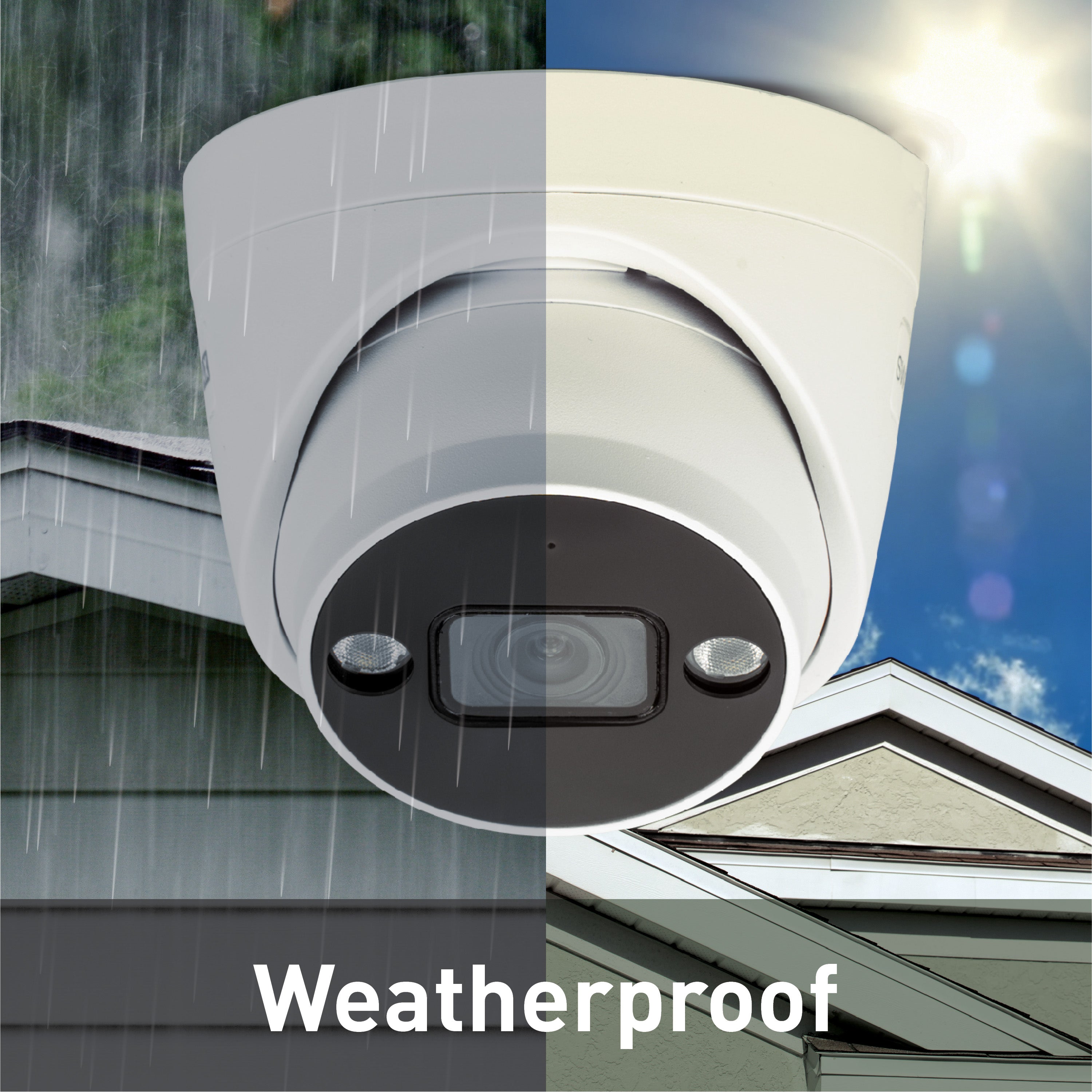 Swann AdvancedX 5MP 1TB 8-Channel Wired NVR CCTV with 4 Dome Camera Kit