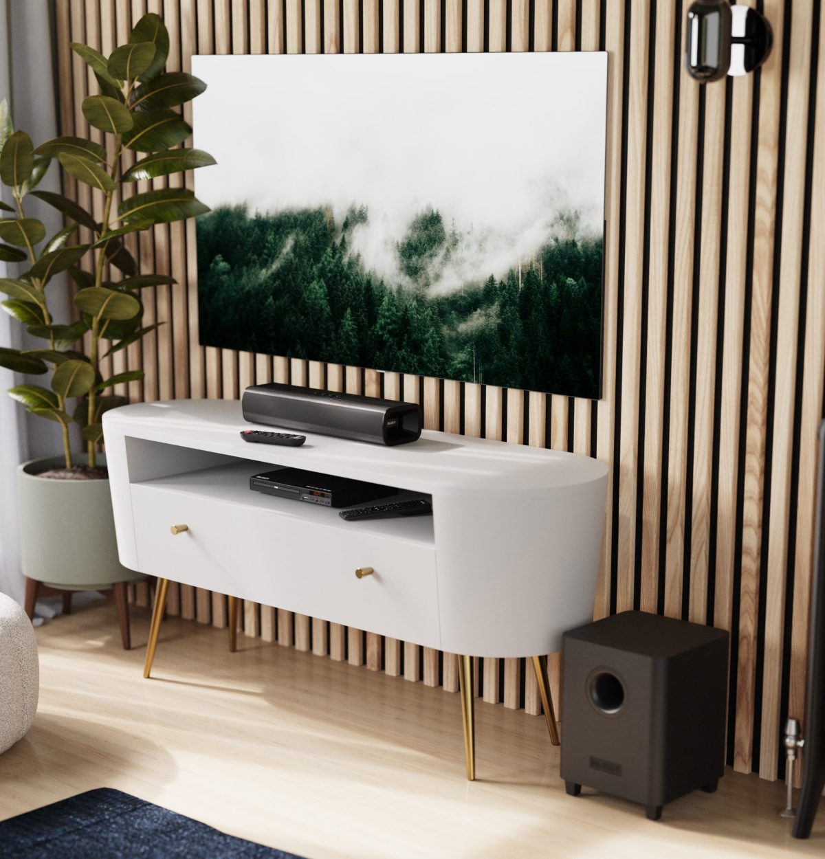 Majority Naga 40 Plus Bluetooth Soundbar & Wireless Sub