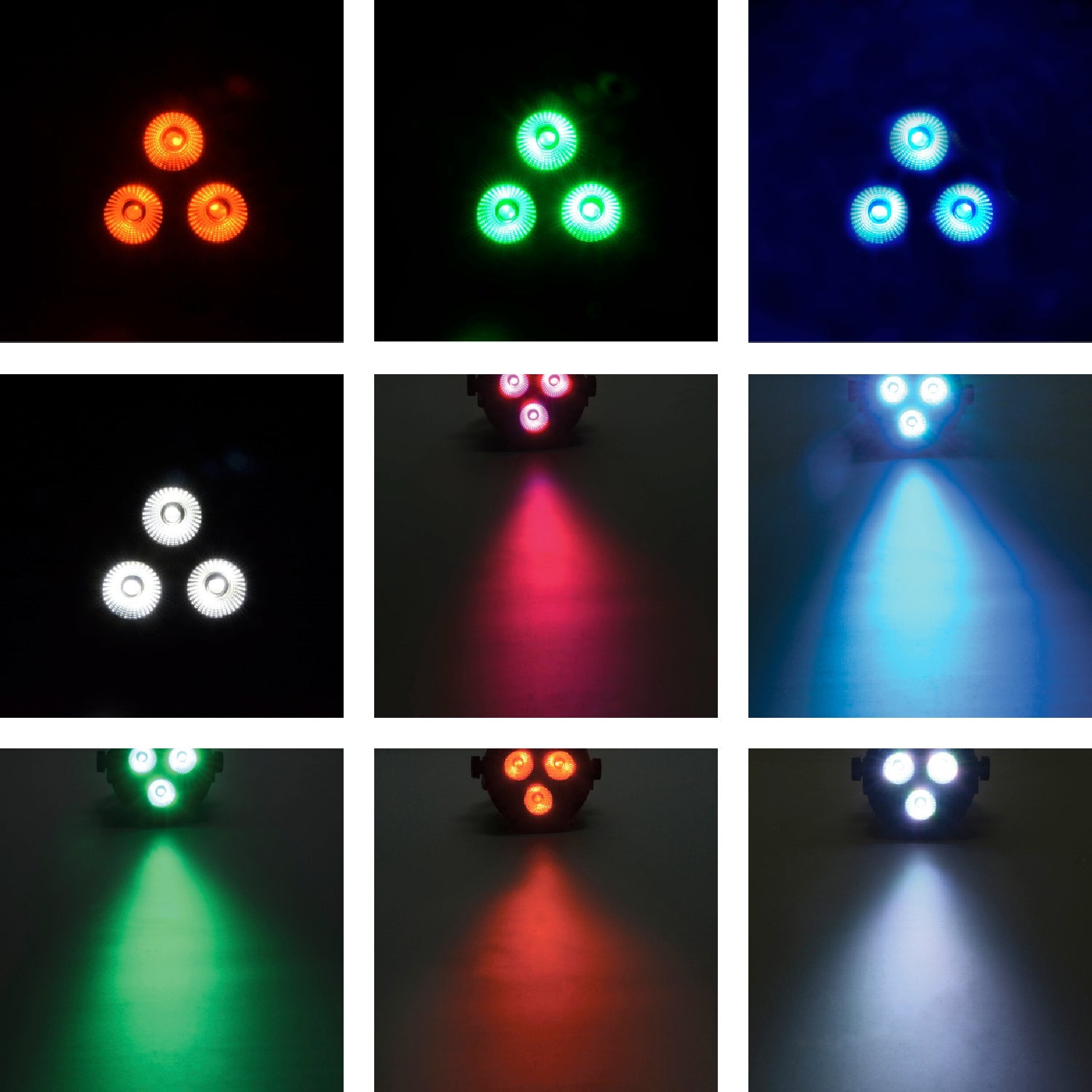 QTX PAR-12 12W RGBW Mini LED PAR Light