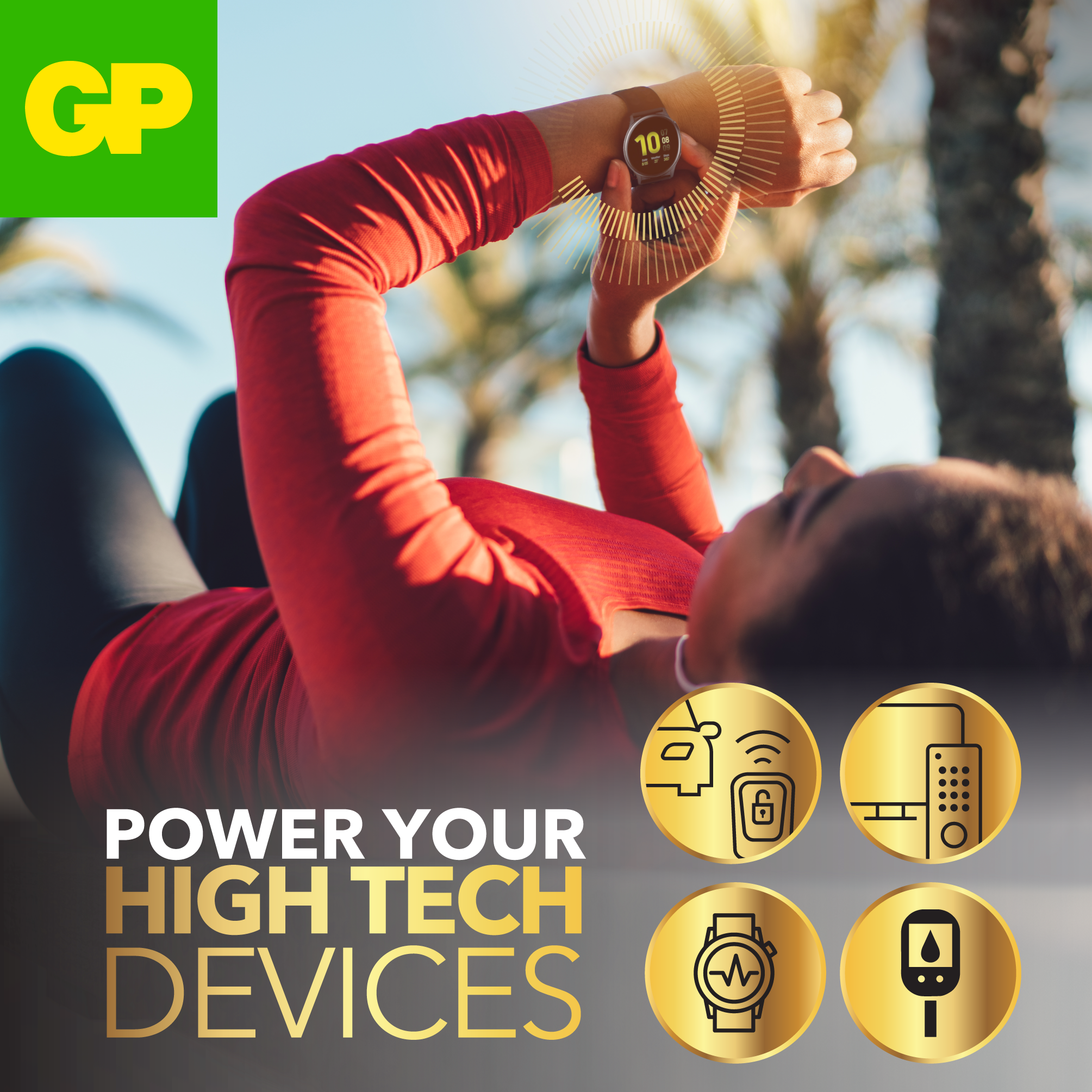 GP Ultra Alkaline D Batteries - Pack of 2