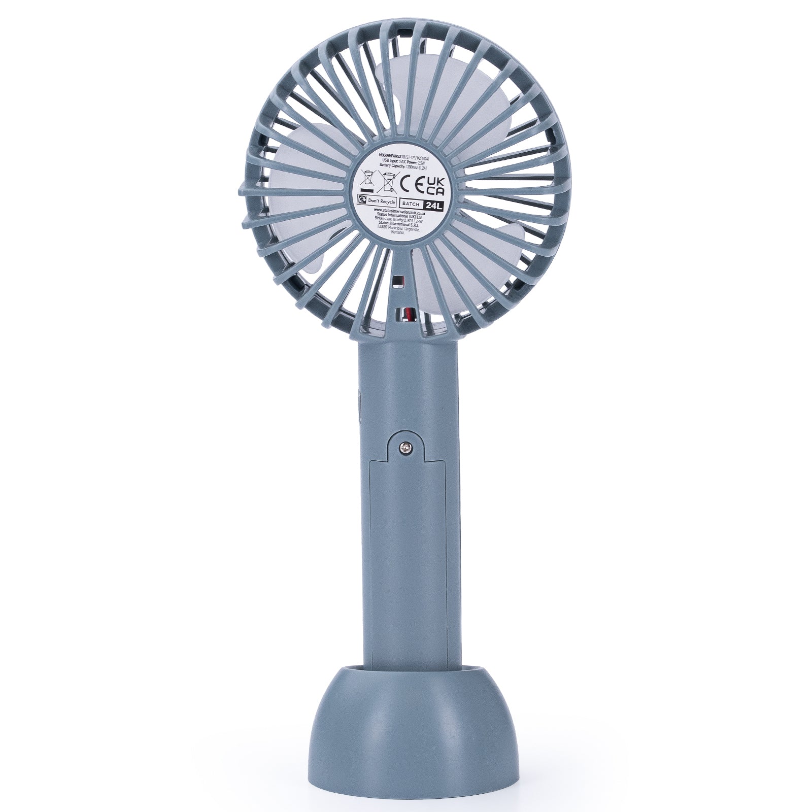 Status 3" Rechargeable USB Handheld Fan