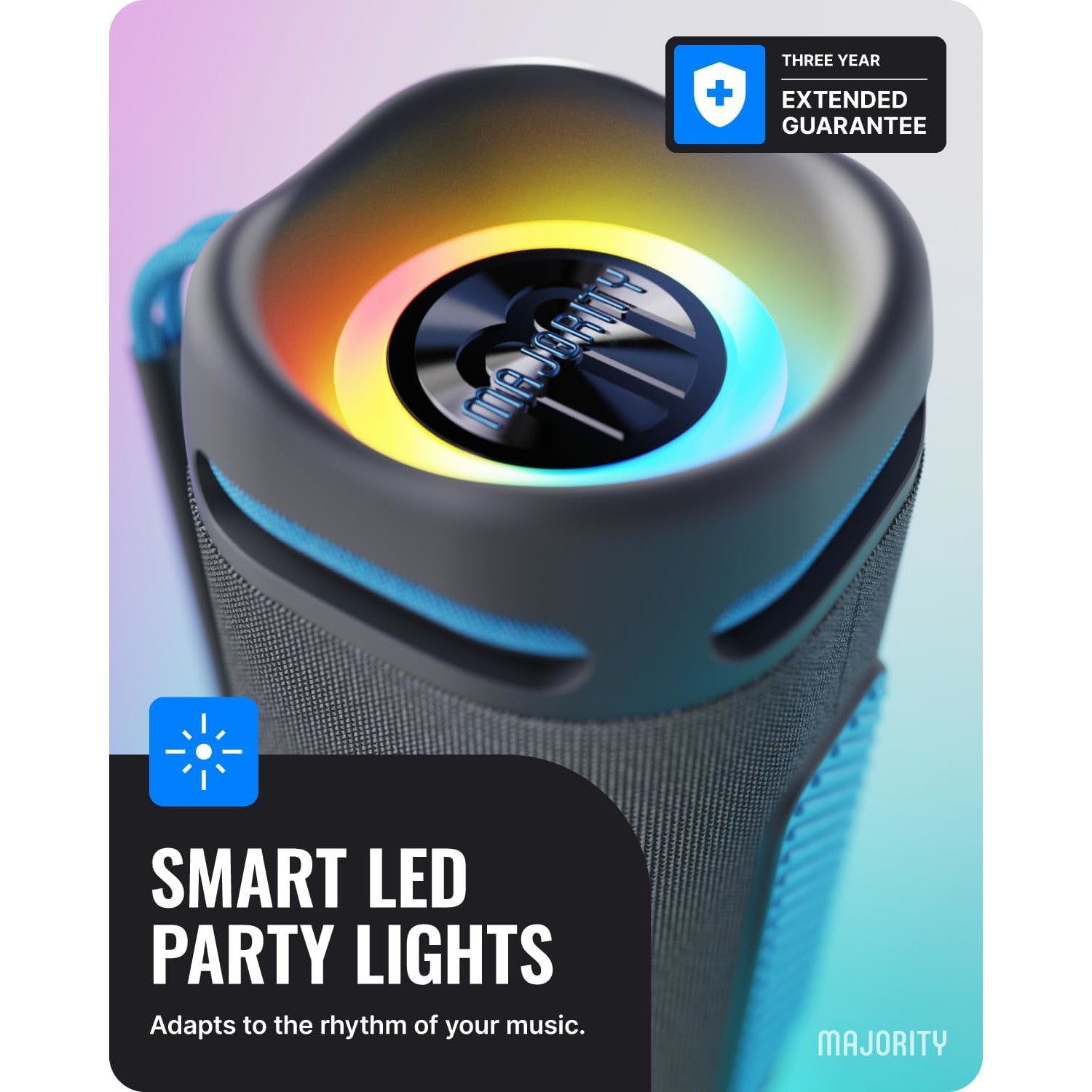 Majority Move 4 Wireless Bluetooth Portable Speaker