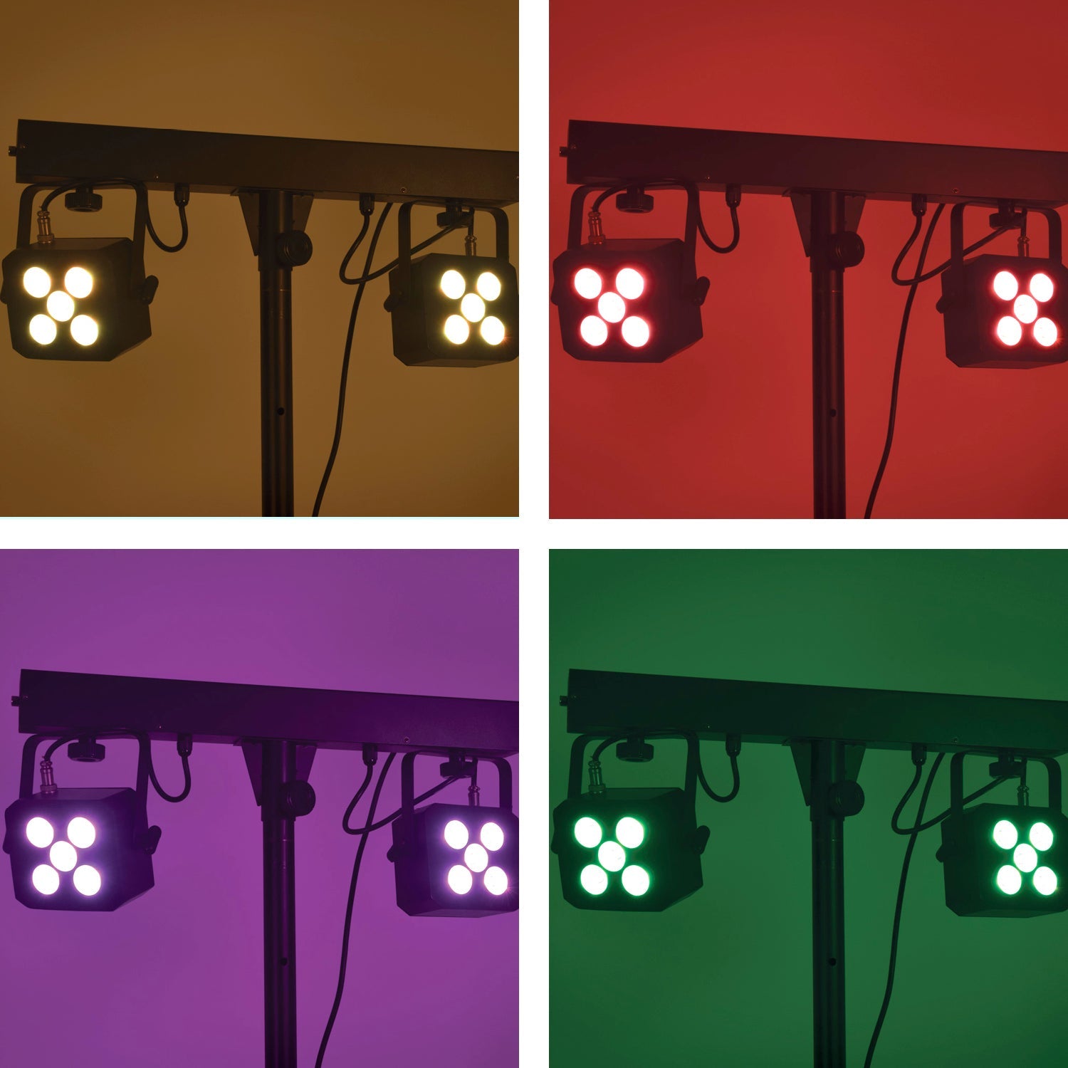 QTX LED Derby FX Bar with Stand