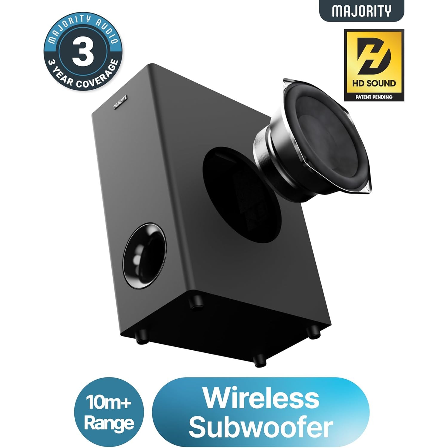 Majority Teton Plus Bluetooth Soundbar & Subwoofer